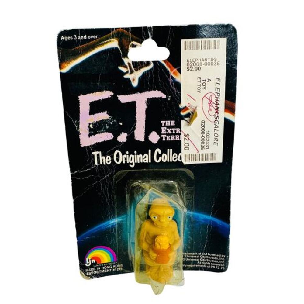 LJN Original‎ Collectibles ET The Extra Terrestrial Holding Flower Pot 1982